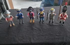 Playmobil Civil War Union Soldier Confederate Red Coat 6 Figure Lot Used. Price: $25.00.