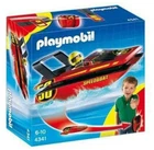 Playmobil 4341 Clip & Go Boad Racer Driver Speedboat Red New Sealed. Price: $29.99.