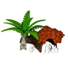 Playmobil Hutch, Dead Tree, 4 Rabbits, Plants, Medieval Forest, Animal Used. Price: $7.50.