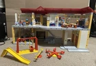 Playmobil School Building With Accessories 4324 And Playground Used. Price: $160.00.