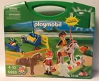 Playmobil 5893 Equestrian / Pony Set Take Along - New 2009. Price: $8.00.