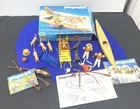 Vintage 1985 Playmobil 3466 Kayak With Dog Sled Original Box Used. Price: $75.99.