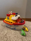 Playmobil 1.2.3 Take Along Boat Set 6957. Missing Orca And Dog. Used. Price: $40.00.