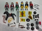 Playmobil 3887 X6 Soldiers W/ Weapons & Armor Incomplete, No Siege Tower Vintage Used. Price: $25.00.