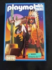 Playmobil 3876 Native American Indian Chief On Horse Spear 1996 Warrior New Nib. Price: $29.00.