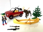 Playmobil 5898 Yukon Adventure W/ Jeep Canoe And Moose Alaska Used. Price: $25.00.