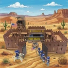 Playmobil 3773 Fort Bravo Complete With Box Vintage Used. Price: $169.99.