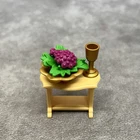 Playmobil Roman Side Table, Gold Bowl, Cup & "grapes" Spare Parts From 4277 Used. Price: $8.50.