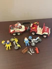 Playmobil Vintage Jeep Roadster Motorcycle Racing Set; No Box Instructions Used. Price: $50.00.