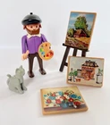 Playmobil 5404 Victorian Painter Artist Complete With Box Read Used. Price: $50.00.