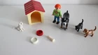 Playmobil Like Setnr. 4498 Dog Barn With Child And Other Used. Price: $5.75.