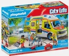 Playmobil City Life 71202 - Ambulance With Lights & Sound New Free Shipping. Price: $101.36.