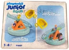 Playmobil Junior Bath Floating Island Water Slide Toy Set Damaged Box New. Price: $19.99.