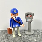 Playmobil 3349 Police Woman Parking Meter Maid Complete Used. Price: $12.00.