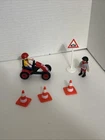 Playmobil Special Plus Boy Child Racing Go Kart Cones Set 4759 Extra Figure Used. Price: $15.00.