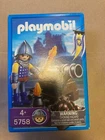 Playmobil 5758 Lion Knight Cannon Guard New In Box. Price: $17.99.