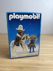 Playmobil 3304 Cowboys & Horse 1987 New In Sealed Box Vtg Complete Western Guns. Price: $39.99.