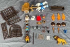 Playmobil Set 5837 Roman Arena Figures Chariot Horses And Accessories Used. Price: $47.00.