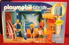 Playmobil City Life Surf Shop Box Take Along Case 5641 46PC. New Misb. Price: $25.99.