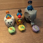 Playmobil 123 Animal Train 70405 Elephant Rooster Cat W/ Connectors And People Used. Price: $22.99.