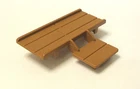 Playmobil 4123 Roof Catwalk Pacific Railroad Caboose Train Scale Lgb Gauge Used. Price: $7.99.