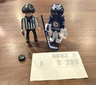 Playmobil Nhl Hockey Players Goalie & Referee Figures Winnipeg Jets 9020 Used. Price: $17.99.