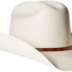 Stetson Stallion 100X Maximo Straw Cowboy Hat Natural Size 7 1/4 Damaged Pre-owned. Price: $63.75.