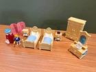 Playmobil 5321 Yellow Master Bedroom 5300 Victorian Mansion Vintage No Box Used. Price: $49.00.