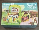 Playmobil Dreamworks Spirit Riding Free Abigail & Boomerang Horse Stall Playset New. Price: $74.99.