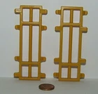 Playmobil 2 Zoo Dark Yellow Gold Animal Habitat Fence Cage Connector 3634 - C47 New. Price: $5.00.