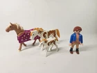 Vintage Playmobil Country 5227 Paddock With Horses And Pony Not Complete Used. Price: $16.99.
