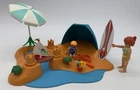Playmobil 4149 Beach Set Partial With Replacement Figures Used. Price: $29.66.
