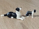 Playmobil Figures Border Collie And Puppy Baby Dogs House Hunter Garden Used. Price: $5.54.