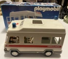 Vintage 1984 Playmobil 3456 System Ambulance White Germany Box Used. Price: $25.00.