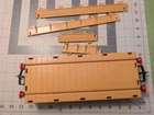 Vintage 1980 Geobra Playmobil Low Side Train Car Scale Used. Price: $34.95.