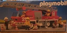 Playmobil 3781 Ladder Truck Set W/ Firefighter Figures & Box Used. Price: $37.00.