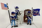 Playmobil Complete Western Civil War Union Yankee U.s. General Sets 3306 & 3034 Used. Price: $26.95.