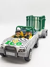 Playmobil 4855 Zoo Car + Trailer - Incomplete Used. Price: $21.02.