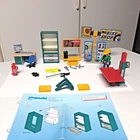 Vtg Playmobil Rare 1997 #3992 Bike Shop Service Station Used. Price: $24.50.