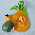 Playmobil Sea Turtle With Eggs Base Plants Zoo Wildlife Animal A8 Used. Price: $8.52.