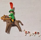 Playmobil 3629 Mounted Hunter Quiver Horse Medieval Woodsman Archer Robin Hood Used. Price: $9.99.
