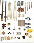 Playmobil Pirate Ship 3550 3750 3053 3940 Spare Parts, 70S Used. Price: $7.80.
