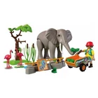 New Playmobil 72068 Animals & Friends Elephant Builds With Guardian Nuovo. Price: $48.84.