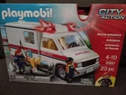 New! Playmobil City Action Rescue Ambulance With Lights #5681. Price: $29.99.