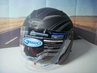 Motorcycle Helmet Flat Black/silver Gmax OF77 Derk Open Face Sun Visor Small Y2 New. Price: $100.09.
