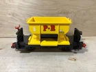 Vintage 1985 Playmobil 7526 Yellow Bulk Hopper Car Incomplete Good Condition Used. Price: $134.99.