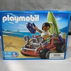 Playmobil Red Dune Buggy Quad Beach Surfer Board Set #4863 New In Box. Price: $19.90.
