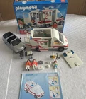 Playmobil Ambulance Extra Car 2004 Blue Lights Work On Top. Vintage Vehicle Ems Used. Price: $34.67.