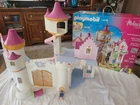Playmobil Large Princess Castle 6848 Incomplete For Parts Towers Staircases Box Used. Price: $100.00.