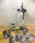 Lot Retired Playmobil Space Sets: 7 Sets- Rocket, Robot, Land Rover... Euc Used. Price: $124.50.